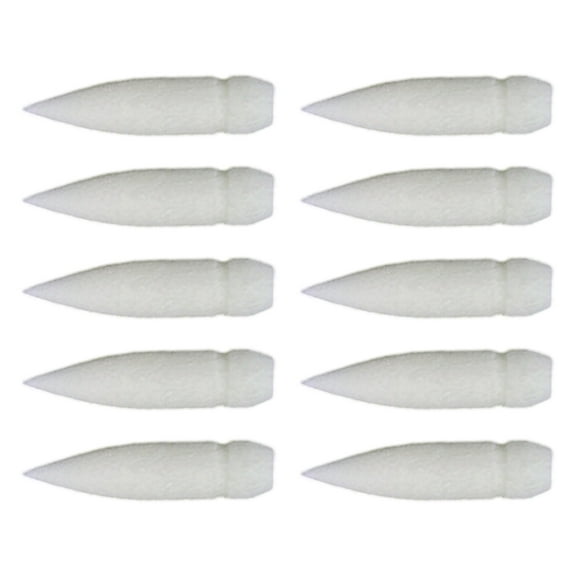 10Pcs Liquid Acrylic Paint Marker Brush Tip Soft Nylon Bristles Tip Acrylic Marker Replacement Tip For Artists Students