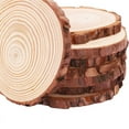 thumbnail image 1 of 10Pcs/Lot Pine Wooden Chips Cut Pieces Wood Log Sheet Rustic Wedding Decor Party Centerpieces Vintage Country Style, 1 of 7