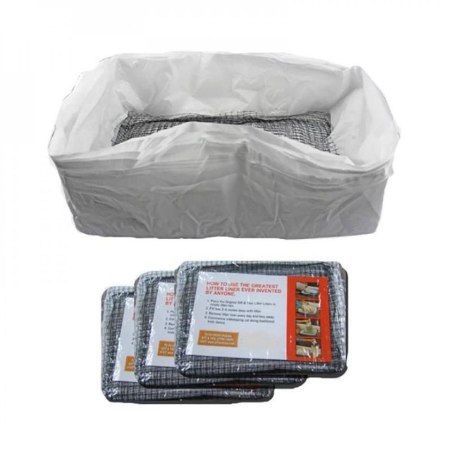 10Pcs/Lot Reusable Cat Mat Pad Bed Feces Filter Hands Free Cats Sifting