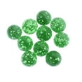 thumbnail image 1 of 10Pcs Luminous Glass Ball Night Light Bead Fluorescent Glass Craft Ball Home Desktop Decoration Ornament Glowing in Dark Glass Sphere for Home Party Festival Decor Green, 1 of 2