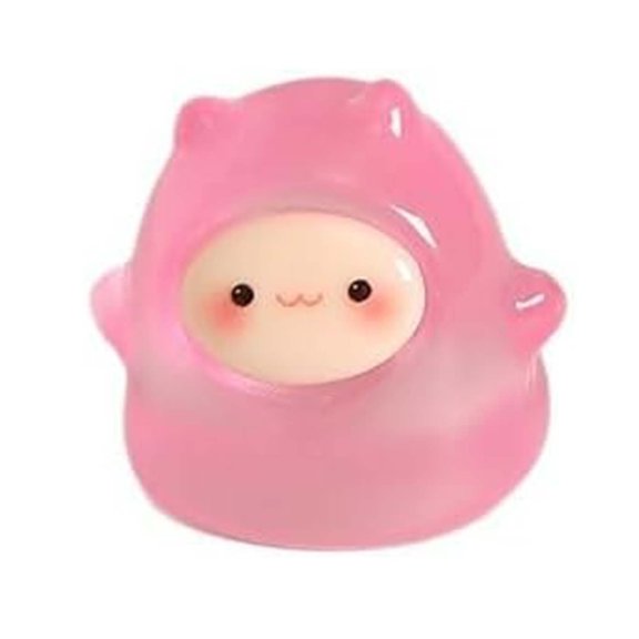 10Pcs Luminous Resin Ghost Figurine, Yrmaups Luminous Resin Ghost Figurine for DIY Enthusiasts, Glow in The Dark Miniature Statue, Phosphorescent Home and Car Decor for Desktop, Shelf, Dashboard,