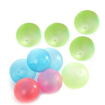 10Pcs Luminous Wall Sticky Balls Toy Colorful Glow in The Dark Dream Balls Bounce Back to You Bouncy Ceiling Balls Stres