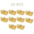thumbnail image 1 of 10Pcs Lunar New Year Gift Box Boat Type Goodie Case with Best Wish Golden Ingot Shaped Candy Boxes for Party Favor Supplies (10PCS WELL,AS SHOWN), 1 of 7