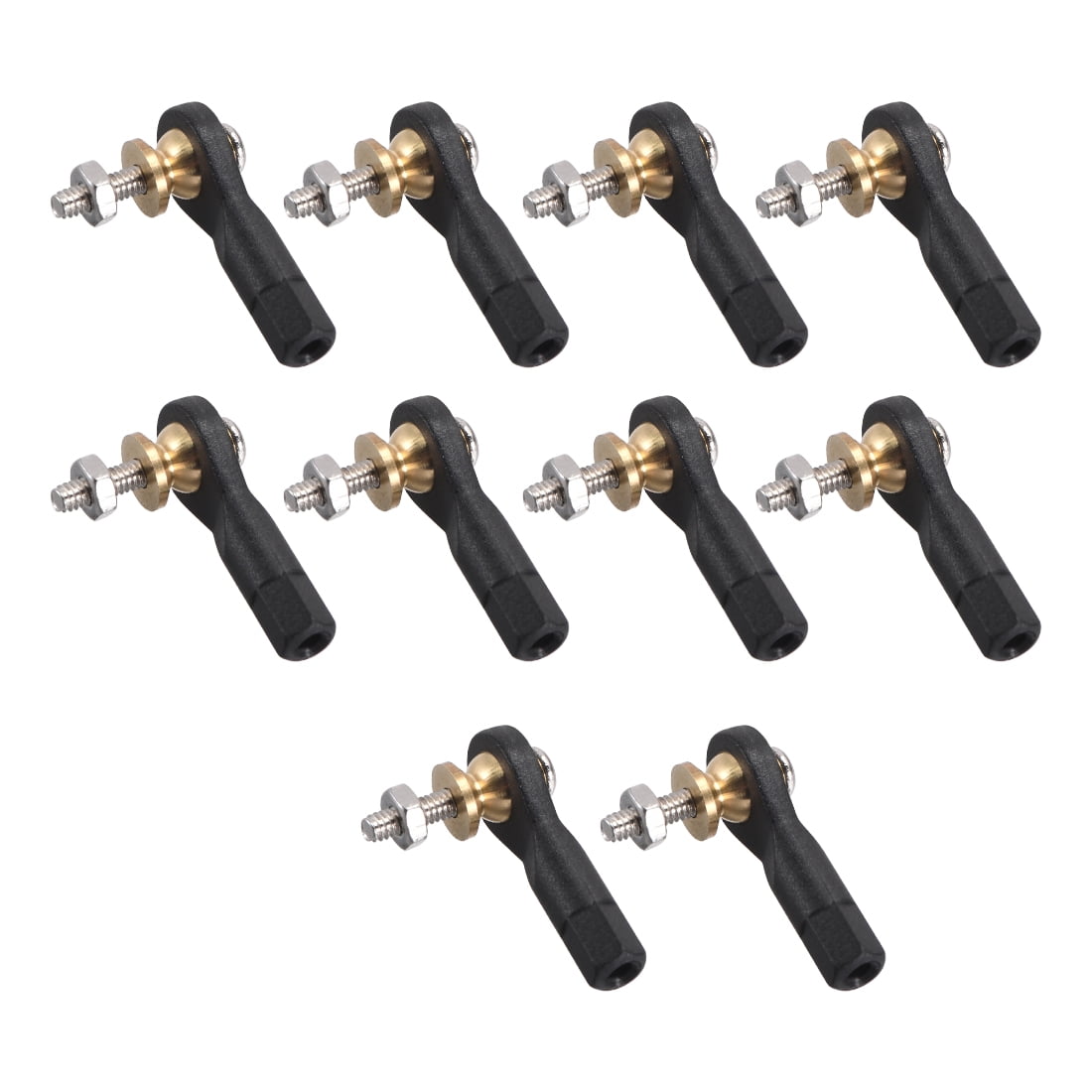Uxcell M2 2.0xL19mm Lever Steering Linkage Tie Rod End Ball Head End w ...