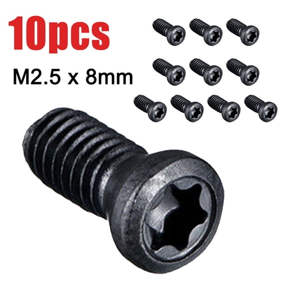 10Pcs M2 M2.5 For M3 M5 Torx Screws For Replace Carbide Blades Cnc Lathe Tools