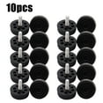 thumbnail image 1 of 10Pcs M6 Thread Adjustable Furniture Levelers Screw in Threaded, Adjustable Levelers Feet Screw On Furniture Glide Leveling for Table, Chair, Furniture Legs, 1 of 12