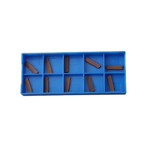 10Pcs MGMN200-G 2mm Width Carbide Inserts Set For MGEHR MGIVR Grooving Tool