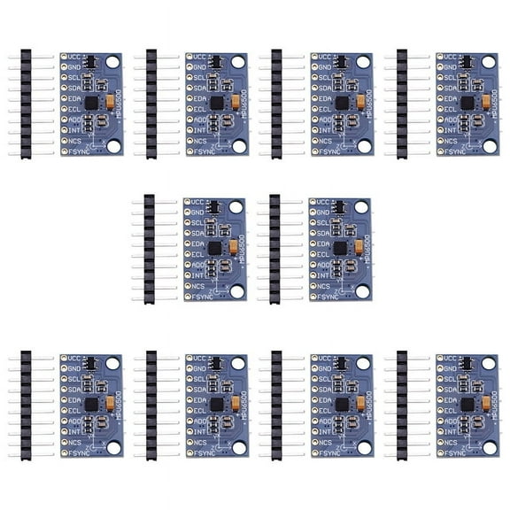 10Pcs MPU6500 Gyroscope Accelerometer Sensor Module 6- -6500 Sensor Module IIC Com y10321