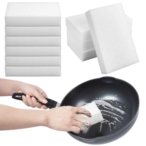 10Pcs Magic Sponge Sponge Melamine Cleaning Foam Home House Auto Cleaning Tool