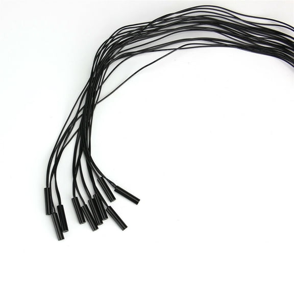 10Pcs Magnetic Cylindrical Plastic Sealed Reed Proximity Switch Replacement