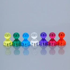 Zyler - 10Pcs Magnetic Thumbtack Hooks Seamless Super Strong Magnetic Hook New