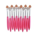 10Pcs Makeup Eye Shadow Eyeliner Brush Sponge Applicator Tool Makeup