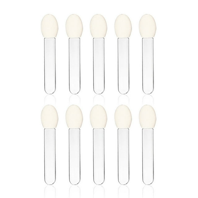 10Pcs Makeup Singleend Eye Shadow Eyeliner Brush Sponge Applicator
