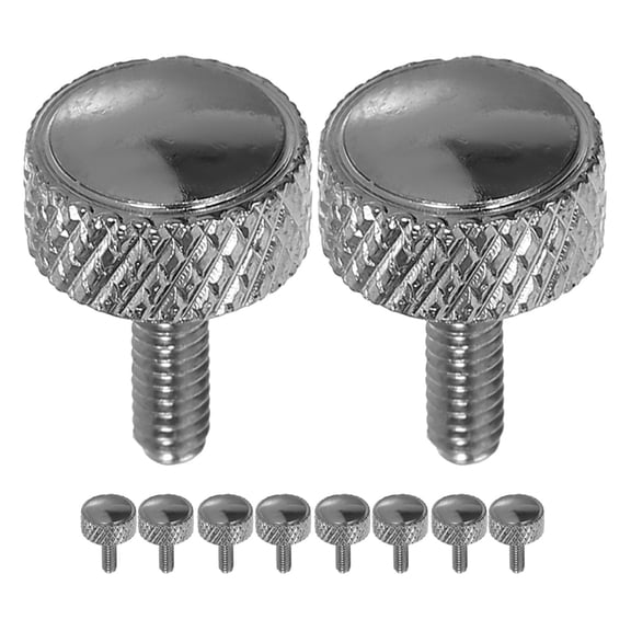 10Pcs Measuring Gauge Screw Plated Silver Vernier Caliper Spare Parts Stable Precise Measurement Equipment