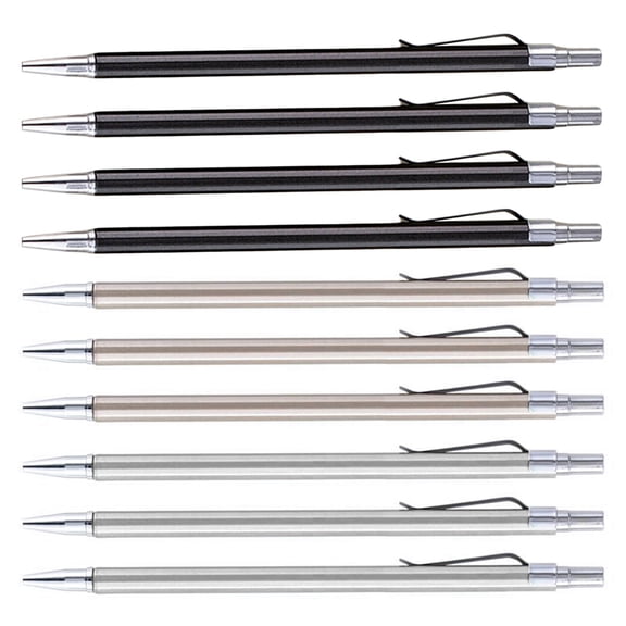 10Pcs Mechanical Automatic Pencil Mechanical Pencil 0.5 OR 0.7 Automatic Drafting Pencil for Student Marking Drafting