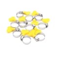 thumbnail image 1 of 10Pcs Metal Adjustable 16-25mm Hose Clamp Fuel Tube Tight Clip w Plastic Handle, 1 of 2