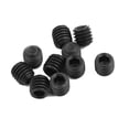 thumbnail image 1 of 10Pcs Metal Black 6mmx6mm Hex Socket Grub Screw for RC Model Car Spare Part, 1 of 2