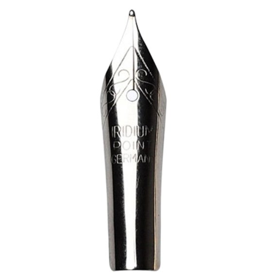 10Pcs Metal Fountain Pen Replacement Tip Interchangeable Metal Tip Pen Point For English Handwriting Practice Sketching