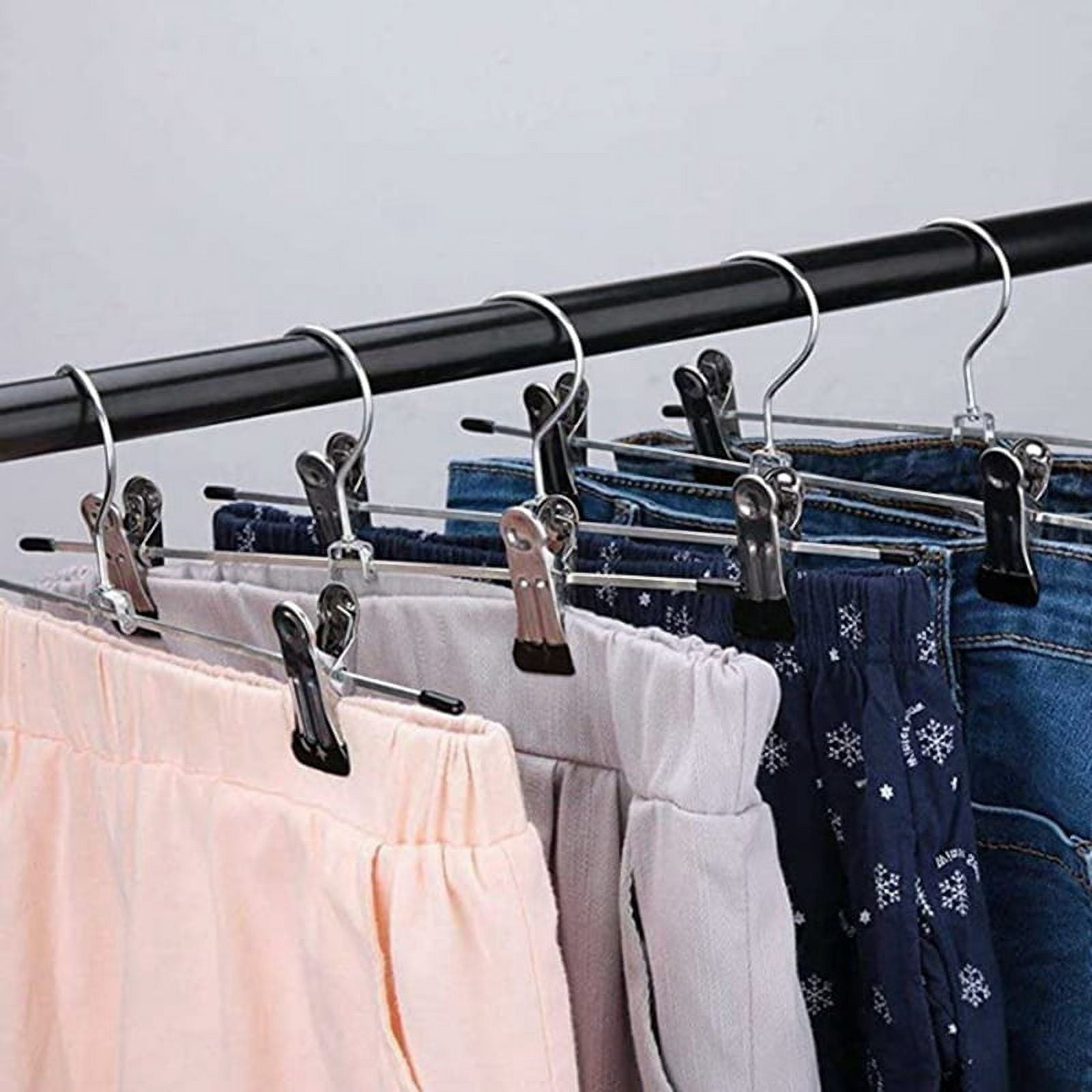 Pants Hangers Clamp Clothes