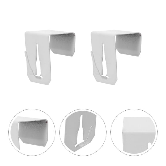 10Pcs Metal Window Rail Hooks for String Lights and Curtains with Precise Fit for 12-20Mm Frames