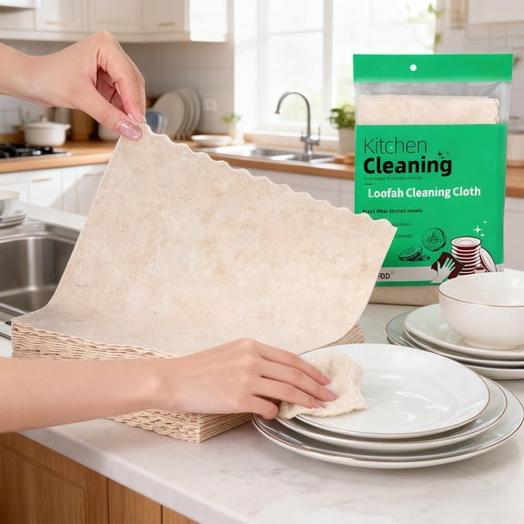 10Pcs Microfiber Cleaning Cloths, Ultra Soft Cleaning Rags for Cleaning House, Super Absorbent Microfiber Cloths for Kitchen, Multi-Purpose Cleaning Cloths for Car, Lint-Free, Streak-Free | Xuniizn