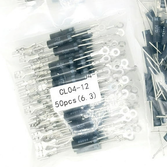 10Pcs Microwave Diode Unidirectional Cl04-12 General High-Voltage Diode 10Pcs