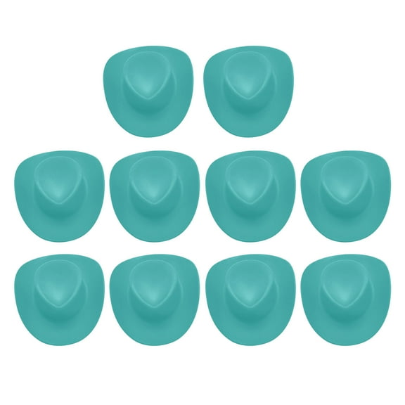 10Pcs Mini Cowboy Hat Western Party Hats for Dollhouse Decoration and Pretend Play