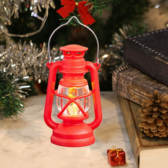 10Pcs Mini Flickering Flame Night Light, Iuhan LED Retro Oil Lamp Electronic Candle Ambient Light, Mini Flickering Flame Night Light, Small Tabletop Decorative Lamp for Christmas Holiday Party Home