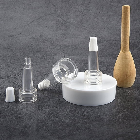 10Pcs Mini Refillable Bottles Sample Empty Bottle With Cap Powder Filling Bottle