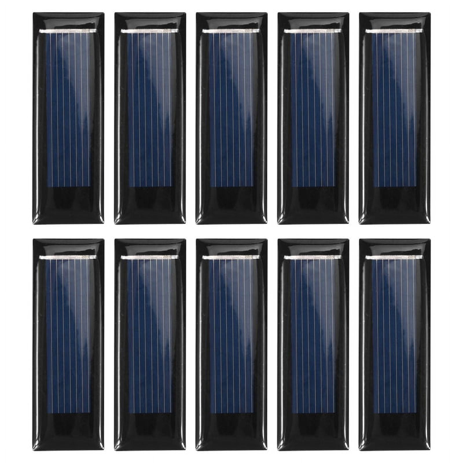 10Pcs Mini Solar Panel 0.5V 100mA Cells Photovoltaic panels