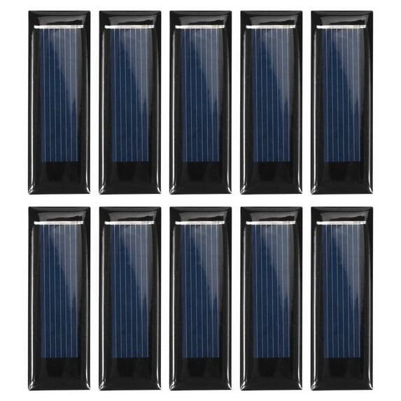 10Pcs Mini Solar Panel 0.5V 100mA Cells Photovoltaic panels