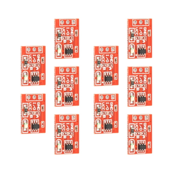 10Pcs Miniature TTP223 Touch Sensor Module for Easy Installation in Plastic and Glass Applications