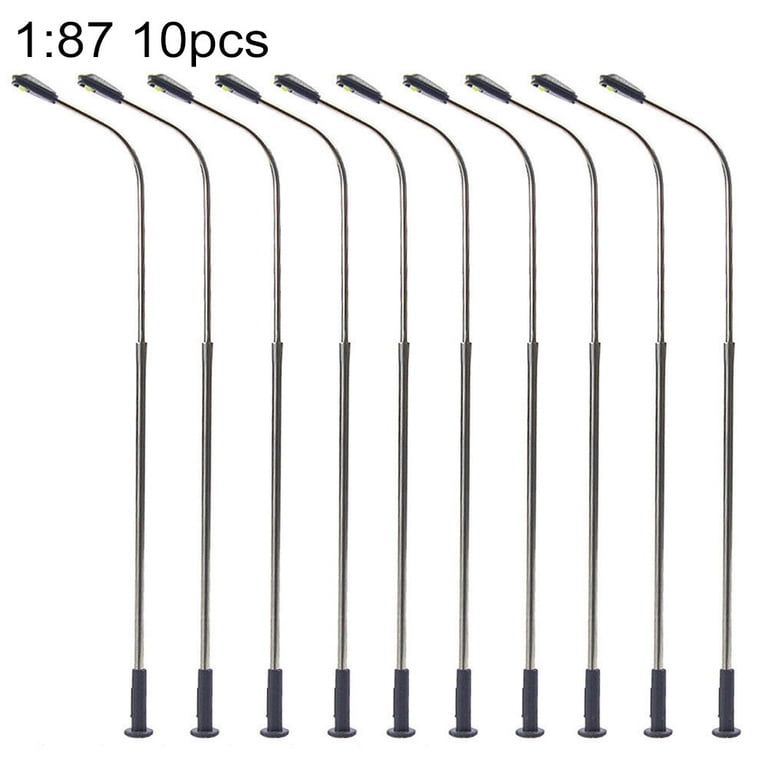 Eiif 5Pcs HO Scale LED Street Light odel Train Railroad Station Yard Eiif 5Pcs HO Scale LED Street Light odel Train Railroad Station Yard