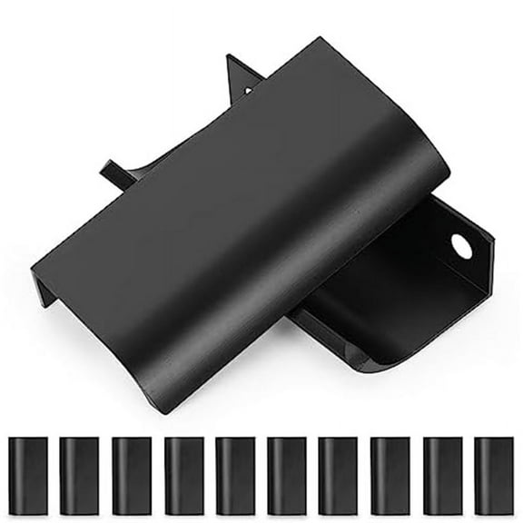 10Pcs Modern Finger Edge Pulls, 80mm/2.7Inch Aluminum Hidden Tab Pull Handles Silver Concealed Drawer