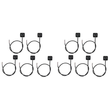 4Pcs Momentary Push Button Switch, On/Off Horn Buttons, 0.5A