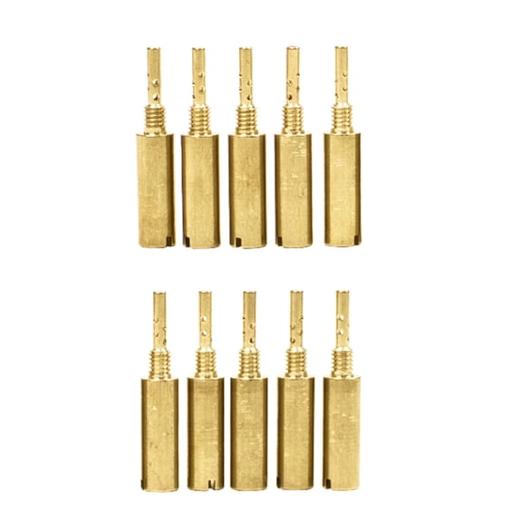10Pcs Motorbike Carburetor Pilot Slow Jet #30 32 35 38 40 42 45 48 50 55 for N424-22 Motorcycle Carb Pilot Jet