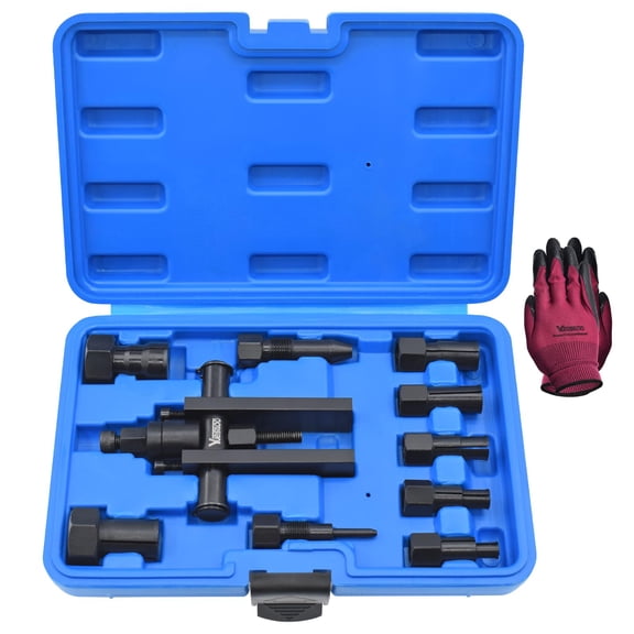 10Pcs Motorcycle Bearing Extractor Puller Tool Kit 8-25mm