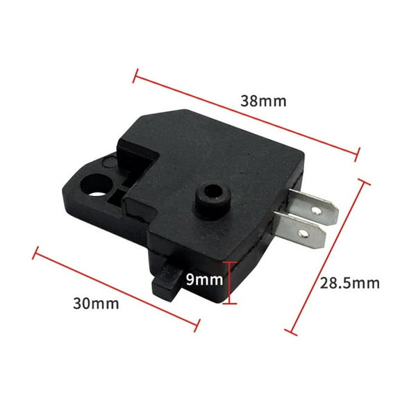 10Pcs Motorcycle Front Left Right Brake Light Stop Lever Clutch Switch Button 10Pcs Right Fangkenuo