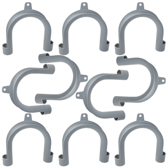 10Pcs Mounting Bend Universal U-shaped Retaining Arch Plastic U-shaped Bending Hanger for Washing Machine Dishwasher