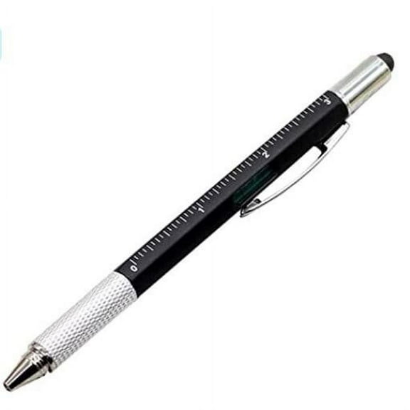 10Pcs Multi-Function Stylus Pen under $5! kkbbma 6 in 1 Multi Functional Stylus Pen, Screwdriver Touchscreen Pen Ballpoint Pen Scale Level, Men Gifts Tool Pen, Multi Tool Pen, Engineer Pen
