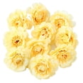 thumbnail image 1 of 10Pcs Multi-layer Artificial Simulation Flower Heads Wedding Party Home Decor Yellow Silk Cloth, 1 of 8