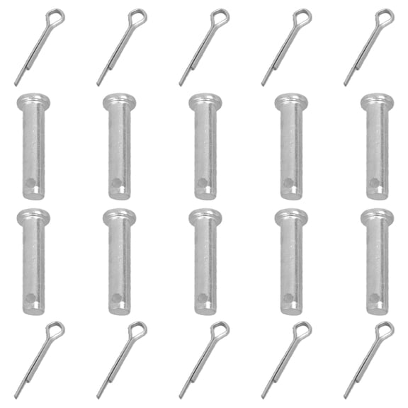 10Pcs Multipurpose Single Hole Clevis Pin Stainless Steel Link Hinge Pin Cylindrical Positioning Insert Dowel Pins