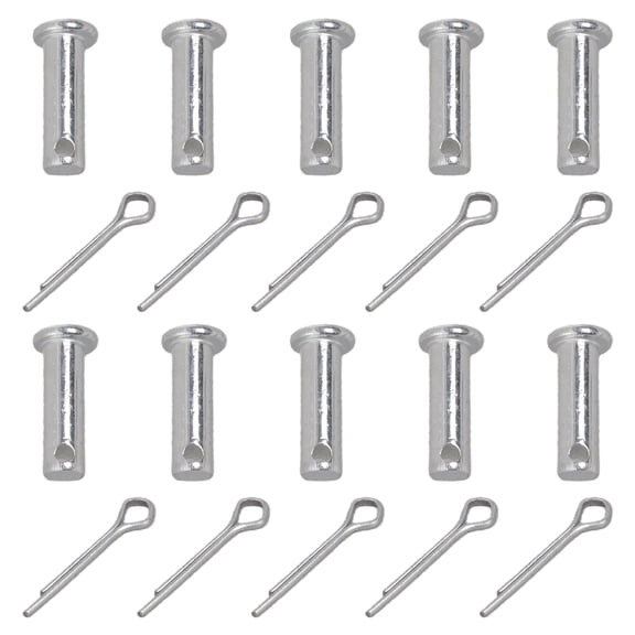 10Pcs Multipurpose Single Hole Clevis Pin Stainless Steel Link Hinge Pin Cylindrical Positioning Insert Dowel Pins