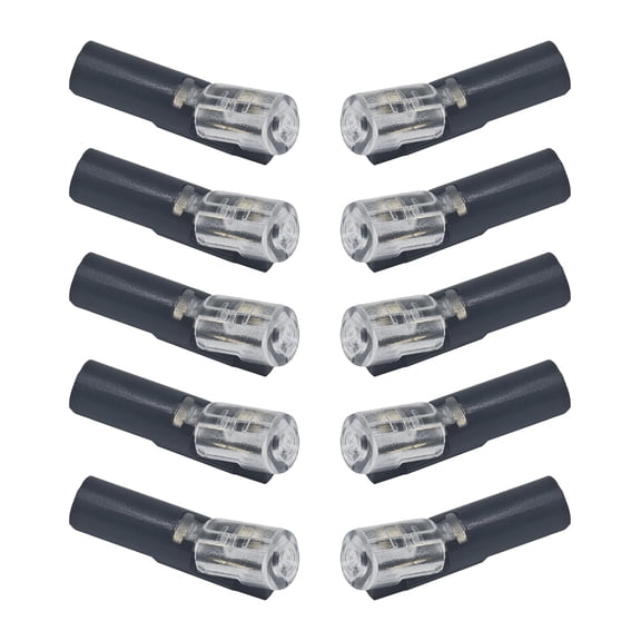 10Pcs Multipurpose Wire Connecting Terminals Connector Pluggable LED Wires Connector Single Wire Plug-in Connectors
