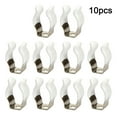 thumbnail image 1 of 10Pcs Narrow Base Tool Spring Terry Clips Heavy Duty Tool Storage Hangers, 1 of 2