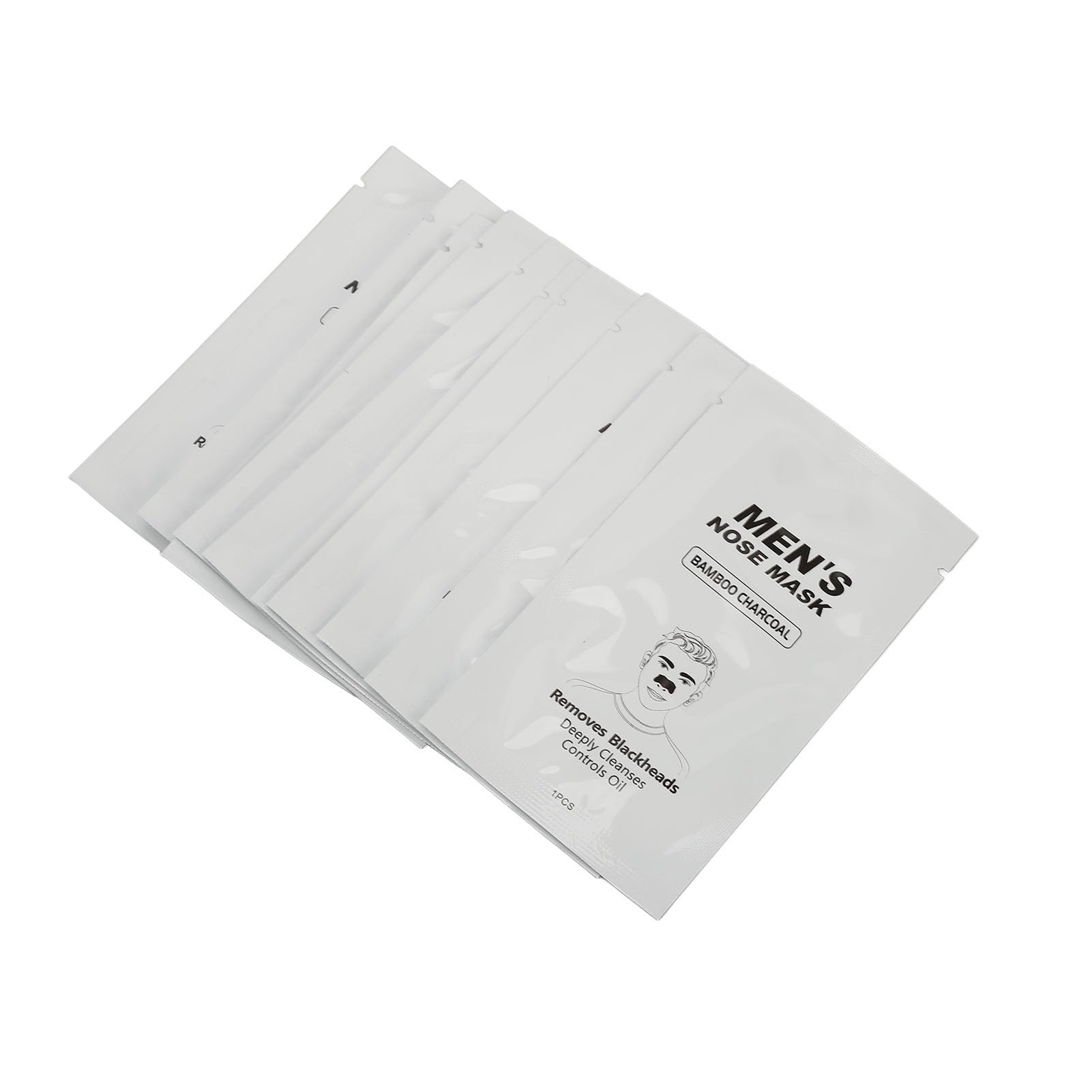 10Pcs Nasal Blackhead Cleansing Strip Pores Bamboo Charcoal Blackhead Nasal Removal Patch Shrink