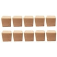 thumbnail image 1 of 10Pcs Natural Wood Blocks Square Crafts Wooden Shapes Unfinished Wooden 3.5CM, 1 of 6
