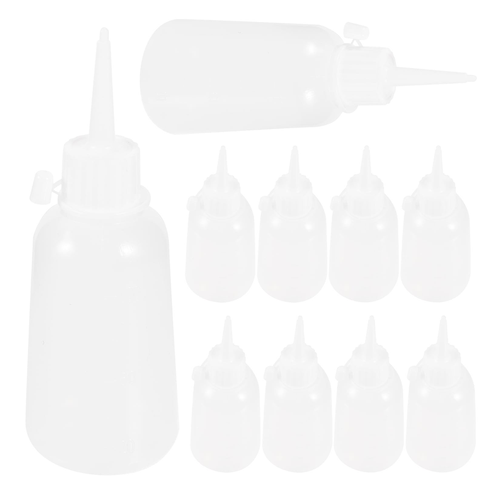 10Pcs Needle Tip Glue Bottle Glue Applicator Bottle Small Glue