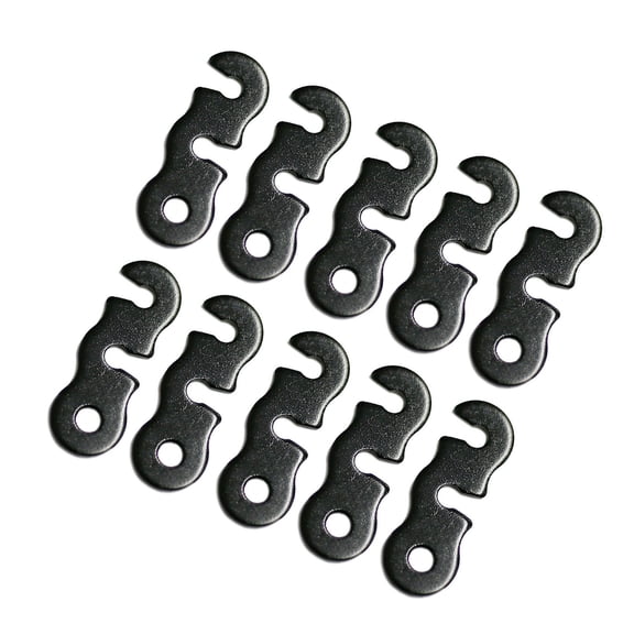 10Pcs Outdoor Camping Tent Rope Buckles 3 Hole Rope Tensioner Guyline Cord Adjuster Tent Tensioner Tent Wind Rope Buckle