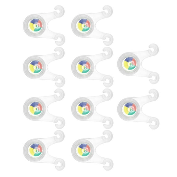 10Pcs Outdoor Camping Tent String Rope Warning Light Camping Rope Warning Guard Light LED Camping Rope Light